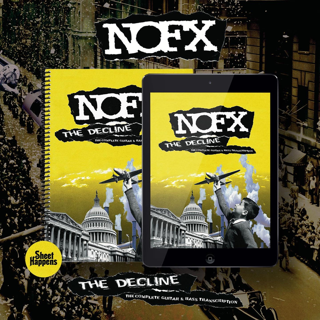 NOFX - The Decline Tab Book – Fat Wreck Chords
