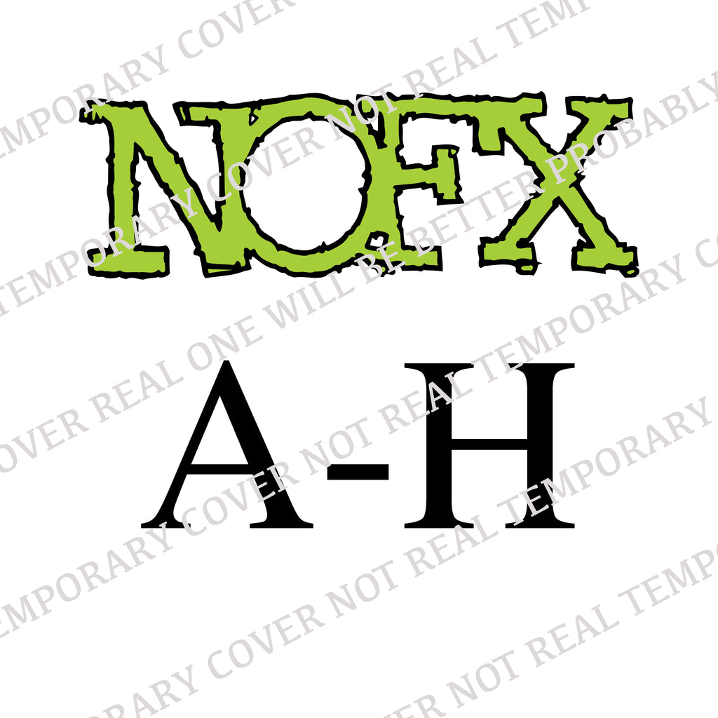ファットレックコーズ Fat Wreck Chords ロゴ ショーツ XL NOFX A-H Vinyl Record – Fat Wreck Chords