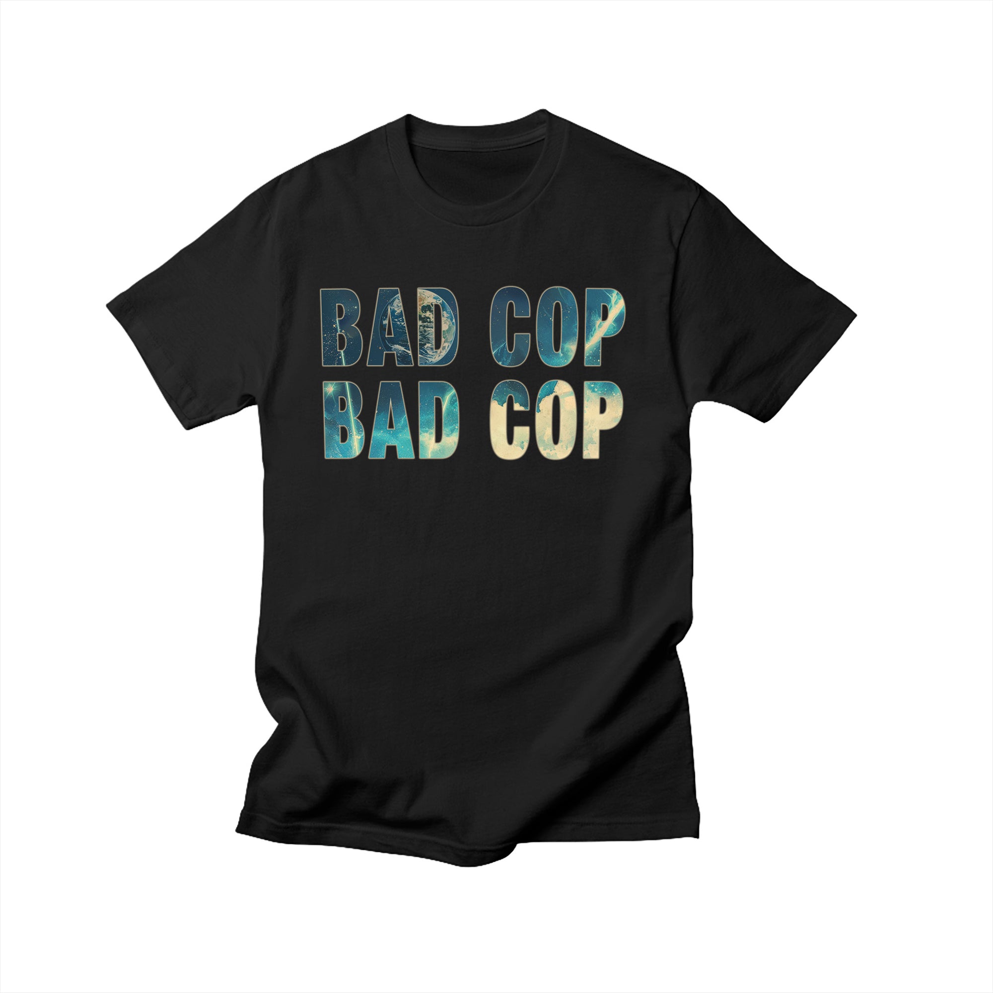 bad cop bad cop Logo - Black T-Shirt