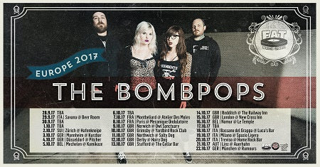 The Bombpops announce European run!