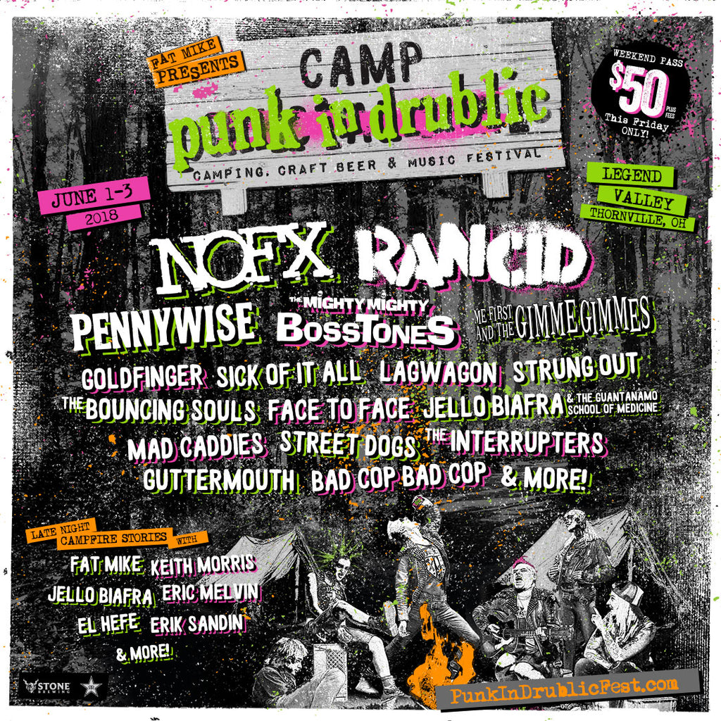 Punk in Drublic Fest goes camping!