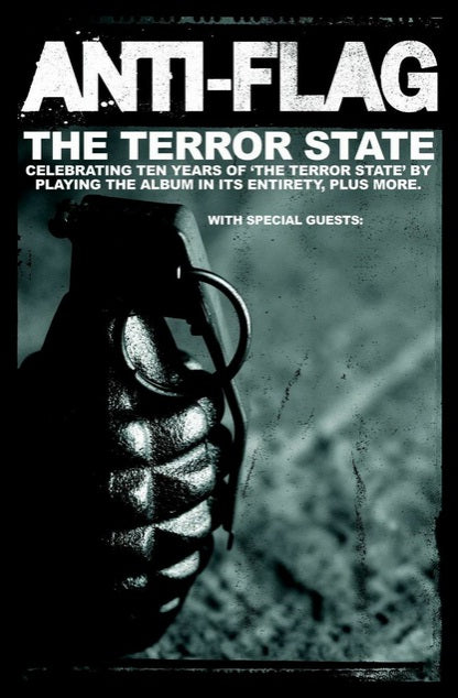 Anti-Flag announce Terror State shows