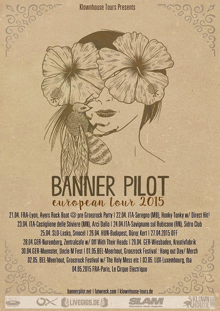 BANNER PILOT are heading to Europe!