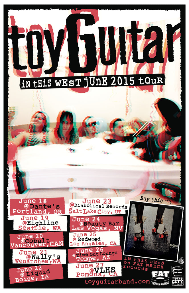 toyGuitar - In This West- June 2015 tour!