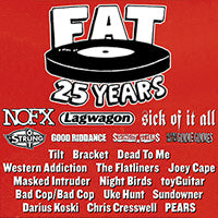 PROPAGANDHI forced to cancel Fat 25 show in San Francisco. SICK OF IT ALL added!