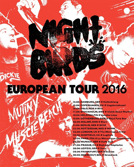 Night Birds head to Europe!