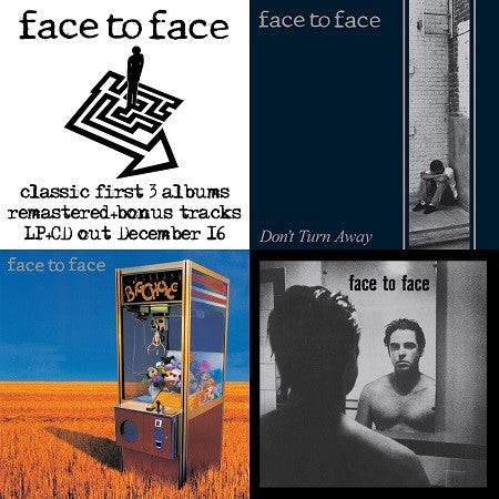 FACE TO FACE - First 3 album reissues - Out Today!