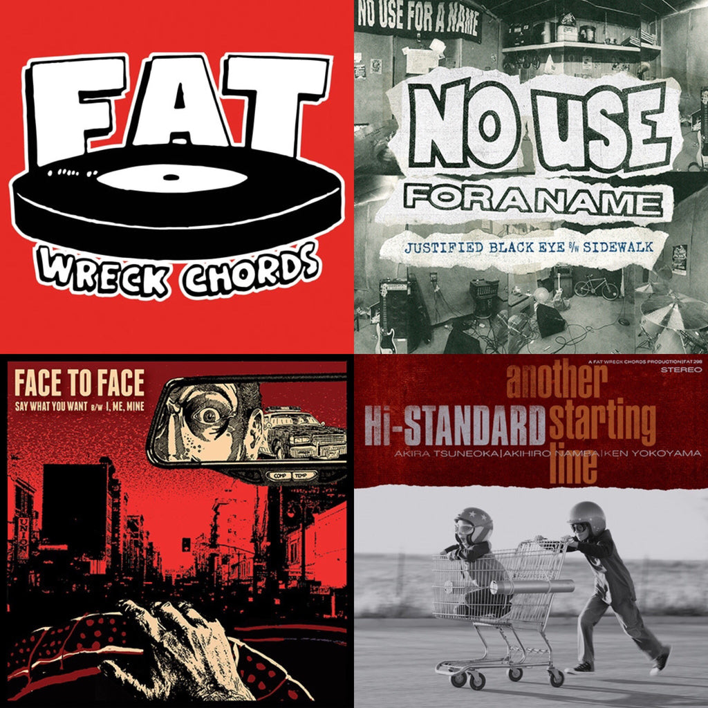 7" Vinyl Bonanza! No Use for a Name! Hi-Standard! face to face! Pre-order now!