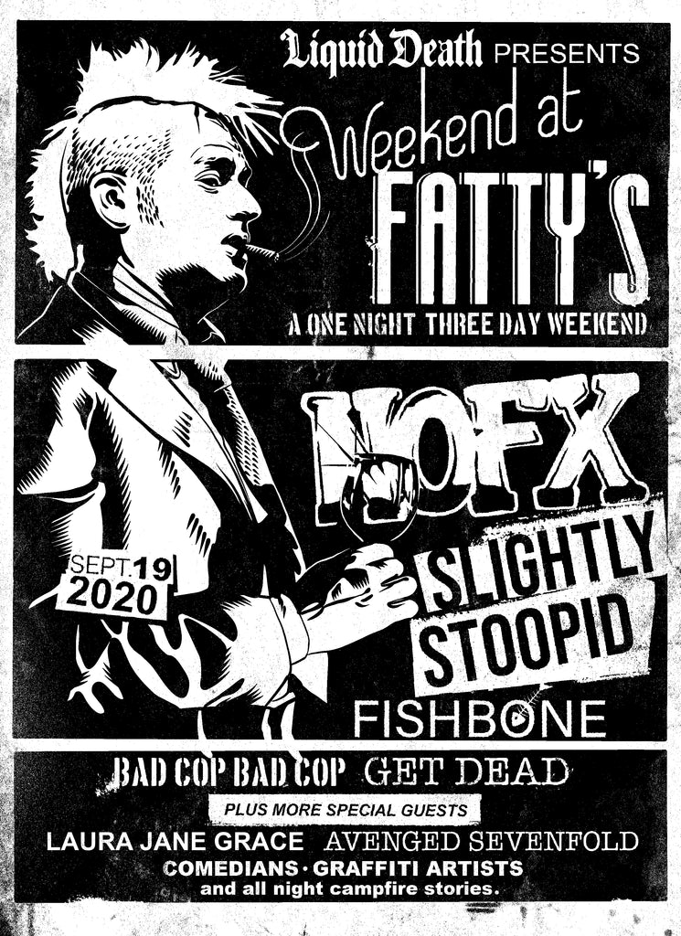 NOFX ANNOUNCES LINEUP FOR WEEKEND AT FATTY'S!