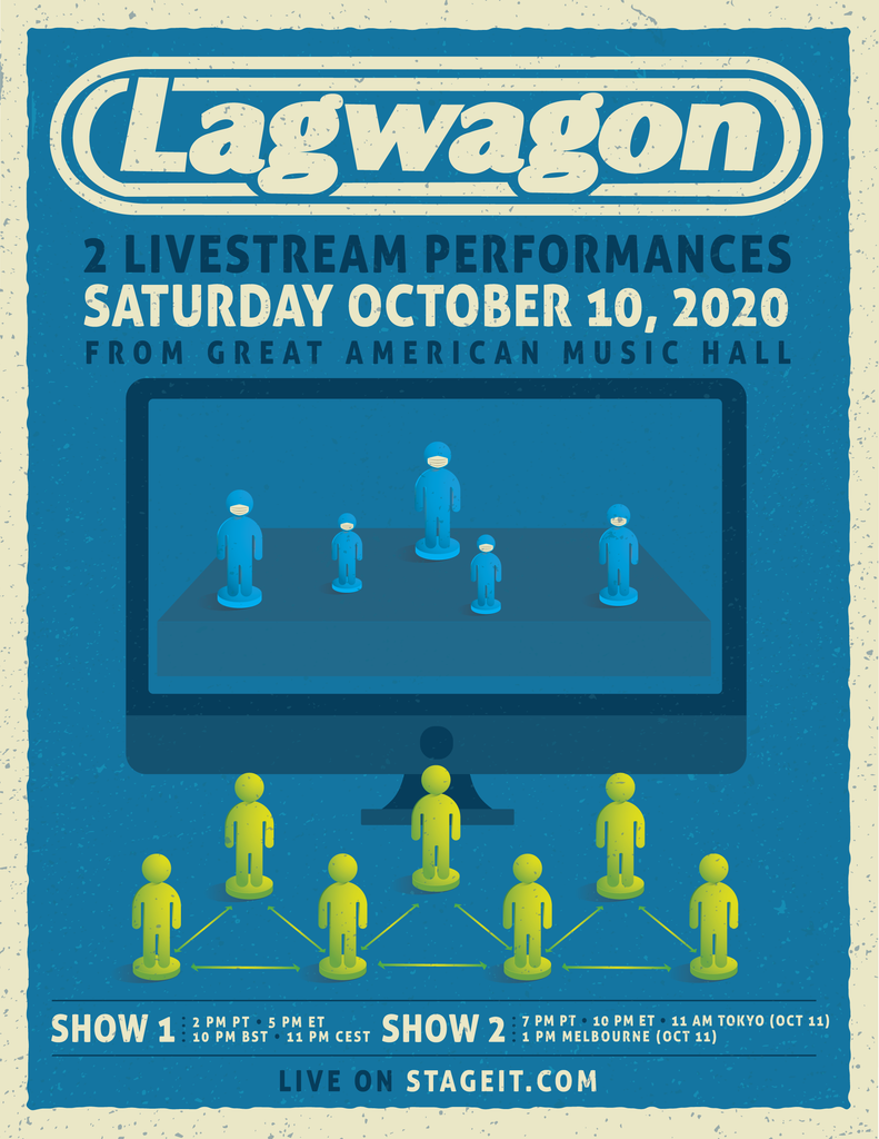 LAGWAGON BLAZE INTO OCTOBER WITH TWO LIVESTREAM SHOWS!