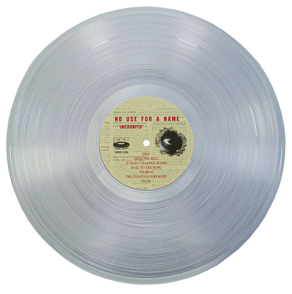 No Use For A Name Incognito Vinyl Record – Fat Wreck Chords