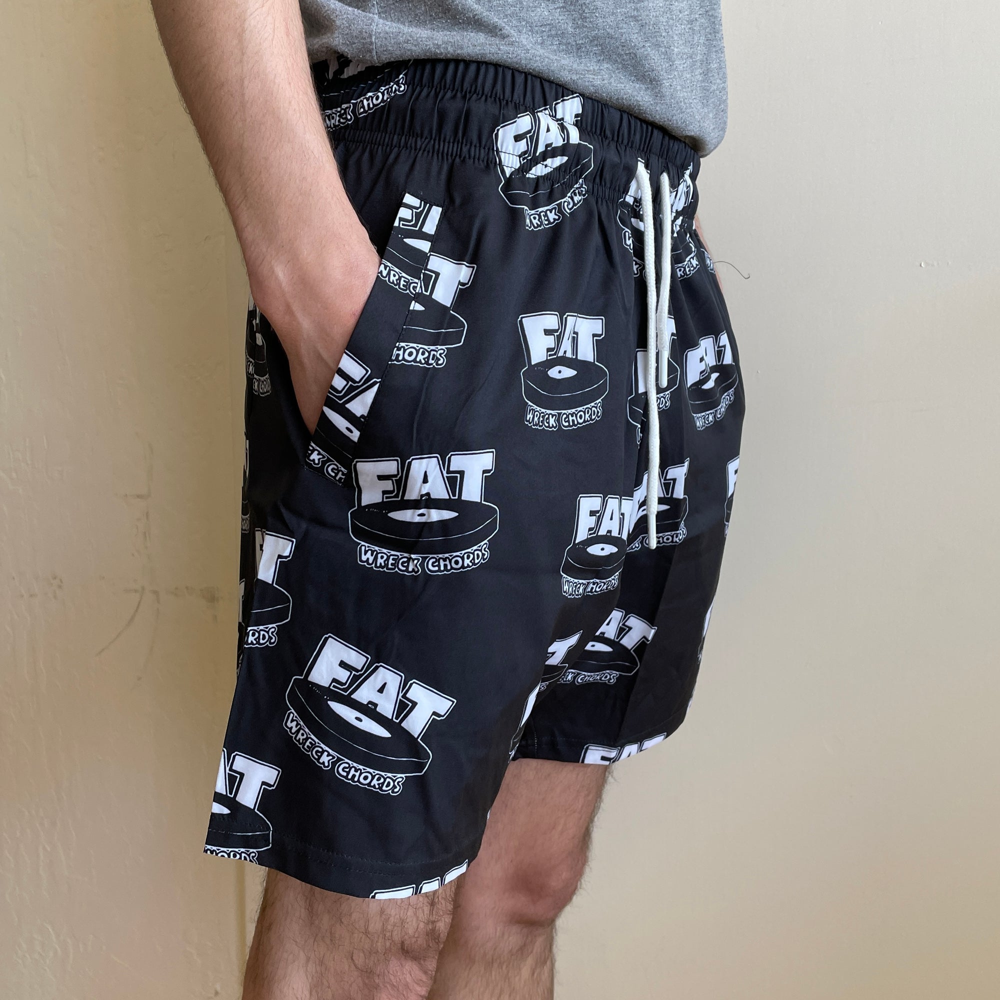 Black FAT Logo Shorts/Trunks