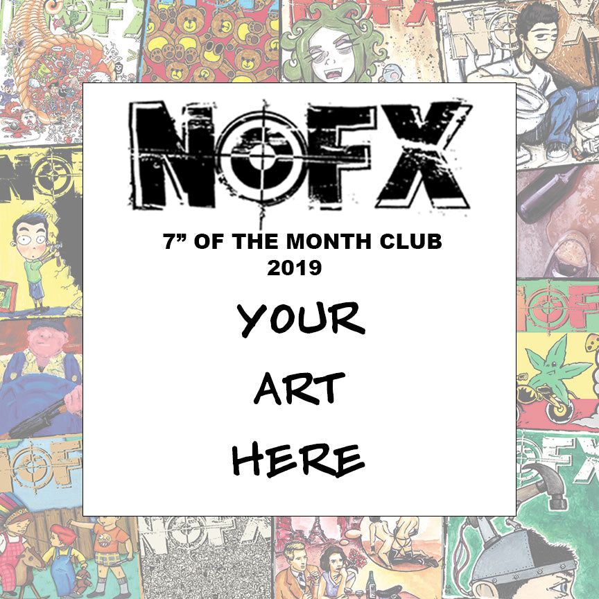 NOFX 2019 7 of the Month Club #11 COLOR VINYL Record non single album  songs NEW