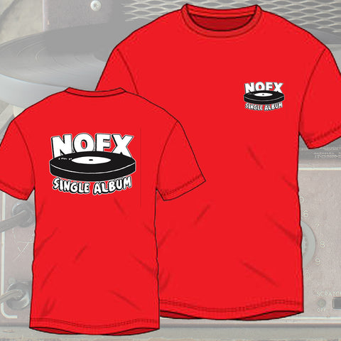 NOFX 'Single Album' Logo T-Shirt